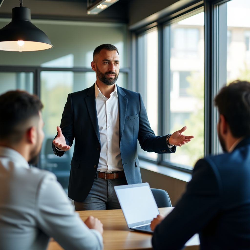 Business coach working with Turkish entrepreneurs